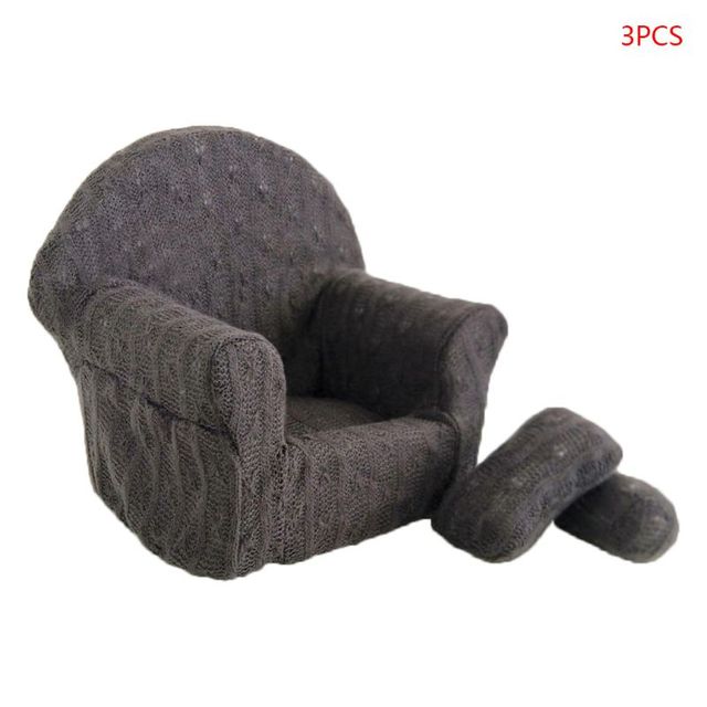 3pcs/set Newborn Baby Posing Mini Sofa Arm Chair Pillows Infant Photography Props Photo Accessories