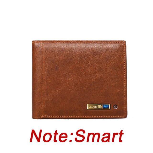 SmartLB Smart Fashion Wallet GPS Bluetooth Tracker Gift for Father's Day Slim Credit Card Holder Inscription