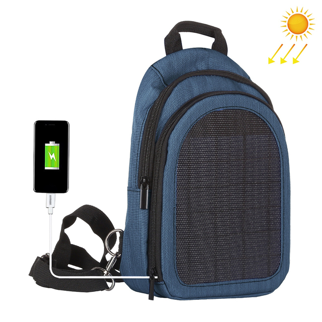 solar backpack outdoor camping hiking backpack solar panel charging travel hiking cycling school bag