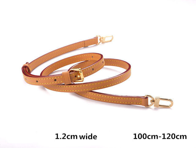 Bag Strap 100% Genuine Leather Strap for Designer Brand Shoulder Messenger Bag Strap Oxidation Cowhide Bag Accessory Parts