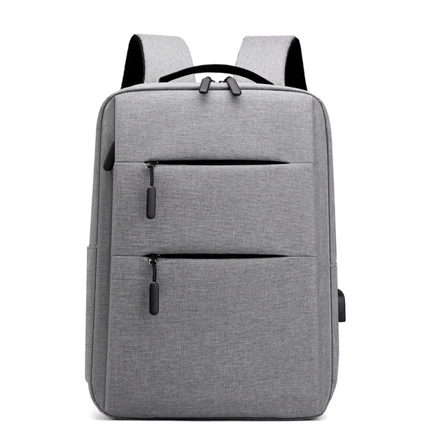 السفر Bookbag الرجال الأعمال سعة كبيرة على ظهره حقيبة مدرسية عادية موضة متعددة الوظائف USB شحن المراهقين حقيبة لابتوب