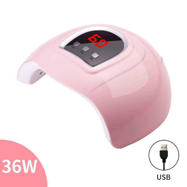 Nail Dryer Nail Lamp LED UV Lamp For Curing All Gel Nail Polish With Motion Sensor Manicure Pedicure Salon Tool