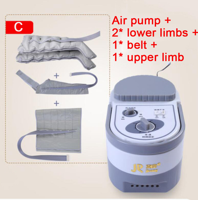 6 Cavity Air Wave Massage Leg Waist Old Man Physiotherapy Automatic Air Pressure Pedicure Course Postoperative Rehabilitation