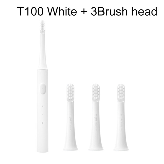 Xiaomi Mijia T100 Sonic Electric Toothbrush Wireless Rechargeable IPX7 Waterproof Ultrasonic Automatic Toothbrush