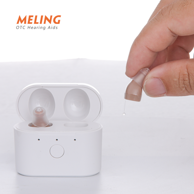 Digital Hearing Aid C 400 USB Type C Mini Rechargeable Invisible Hearing Aids Hearing Aids Adjustable Amplifier