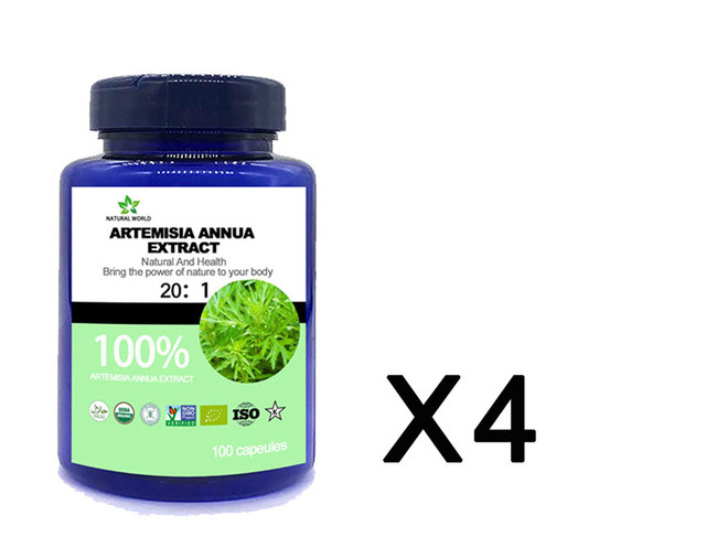 Best Male and Female Health Care 100% Natural High Quality Botanical Formula Artemisia Annua Extract 100 caps/bottle Artemisinin