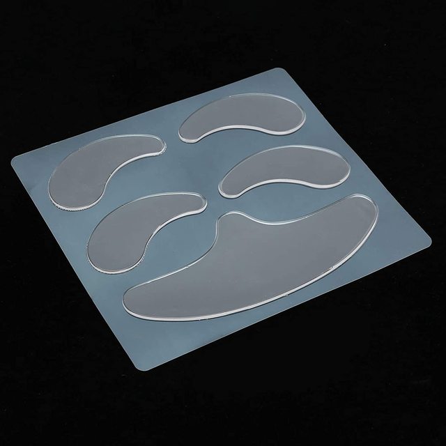 Silicone Pads Anti Wrinkle Aging Reusable Silicone Eye Mask Cheek Forehead Anti Facial Wrinkle Sticker Skin Care Lifting