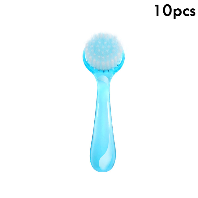 10/20/30/50pcs Plastic Nail Dust Cleaning Powder Brushes Removal Tools Dust Cleaner Nail Cleaning Brush Clean Tools Nail Brushes