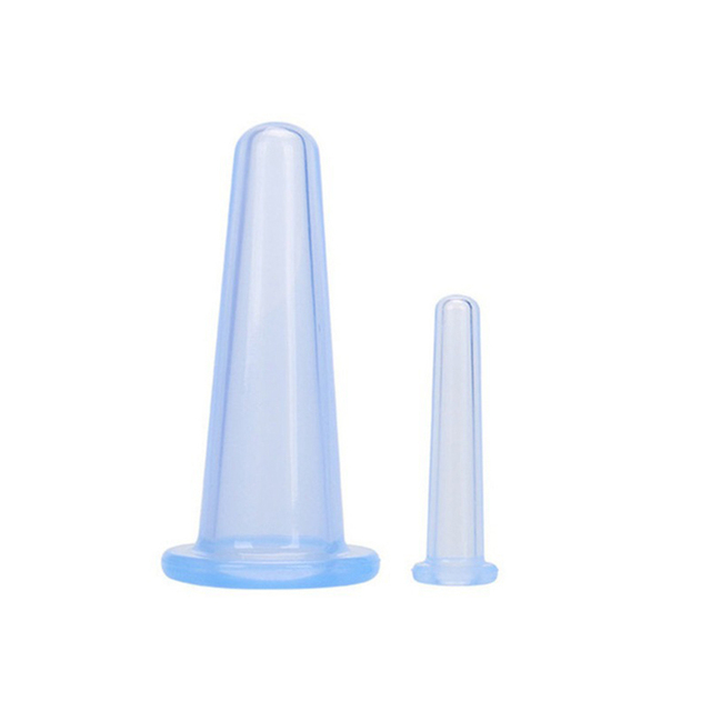 2/4pcs Silicone Cupping Suction Can Vacuum Face Body Cupping Suction Cups Face Leg Arm Relaxation Health Care Tool