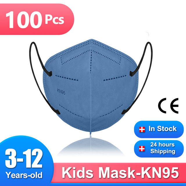 Children FFP 2 Masks 4-12 Years Mascarillas FPP2 Ninos homology ada Spain 5 Layers KN95 Children Masks Morandi ffp2fan Child