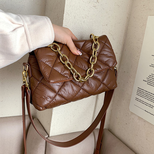 luxury designer shoulder bag women chain purse and handbags female 2022 soft pu leather crossbody bag theme small handbag