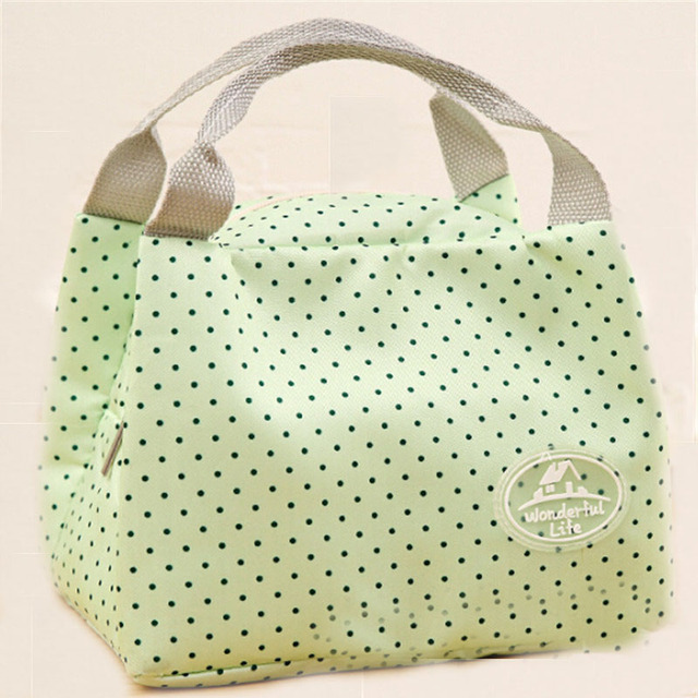 Fashion Portable Insulated Oxford Cloth Lunch Bag Thermal Food Picnic Lunch Bags for Women Men Kids Print Lunch Box Tote