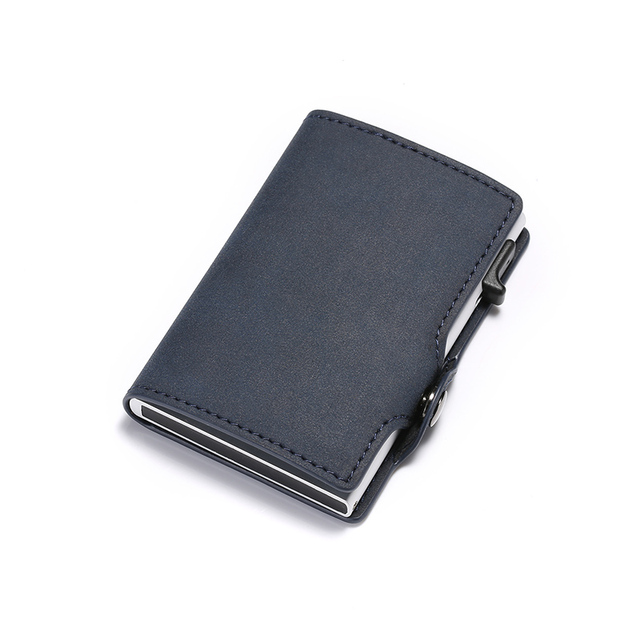 Carbon Fiber RFID Wallets Slim Thin Money Bags Short Small Male Purses Card Holder Slot Wallets Magic Smart Walet Cartera Hombre