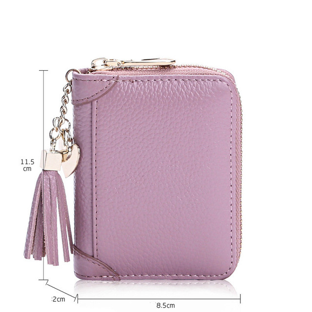 Fashion Card Bag Women Men Credit Card Holder Genuine Leather Large Capacity Business ID Holders Organizer 20 Bits/40bits/60pcs