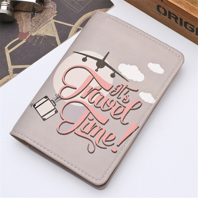 Zoukane New Passport Cover Card Bag Case Women Men Travel Credit Card Holder Travel ID and Document Passport Holder CH02A