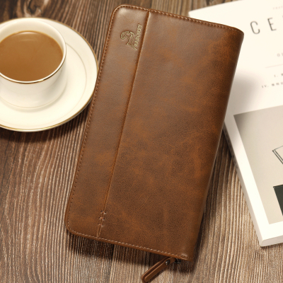 Men's Clutch Multifunction Creative Mobile Wallet Long Wallet Long Wallet Coin Passport Bag For Men Credit Card Holder