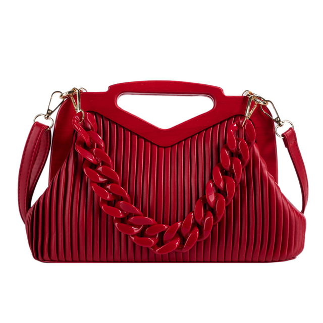 Top Brand Triangle Handbag Designer Pleated Shoulder Bag For Women Small Handbags High Quality Crossbody Bag Satchels Hobo Bags