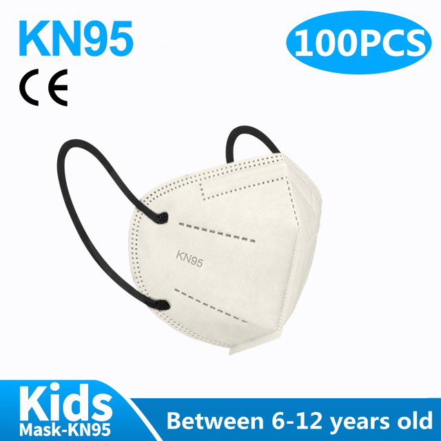 6-12 years old kids cubrebocas kn95 mascarillas ninos ffp2 mascarilla fpp2 homology ada infantil kn 95 security protection mask