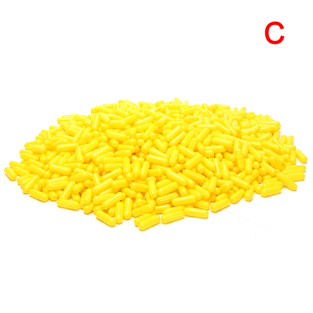 1000pcs empty vacant gelatin capsules size 00# gel for medicine storage used for pill storage