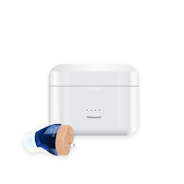 Rechargeable Invisible Hearing Aid V30 Mini Wireless Speaker for Elderly Deaf Adults Ear Care Aids Support