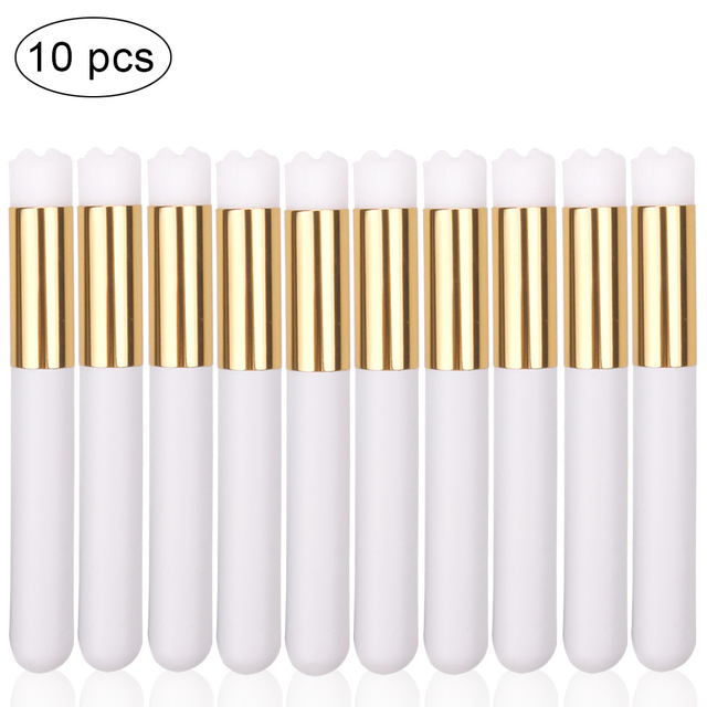 10/20pcs Eyelash Eyebrow Cleaning Brush Nose Blackhead Brushes Clean Brush Lash Shampoo Professional Eyelash Brush Accessories