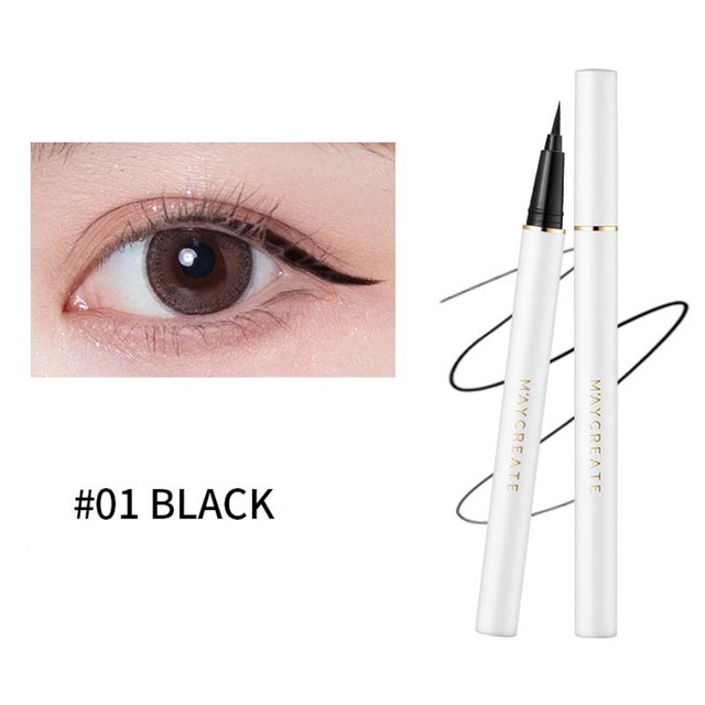 Professional Female Eyeliner Cosmetics Makeup Korean Beauty Lotion Smooth Quick-drying Long Lasting Black Waterproof Liquid