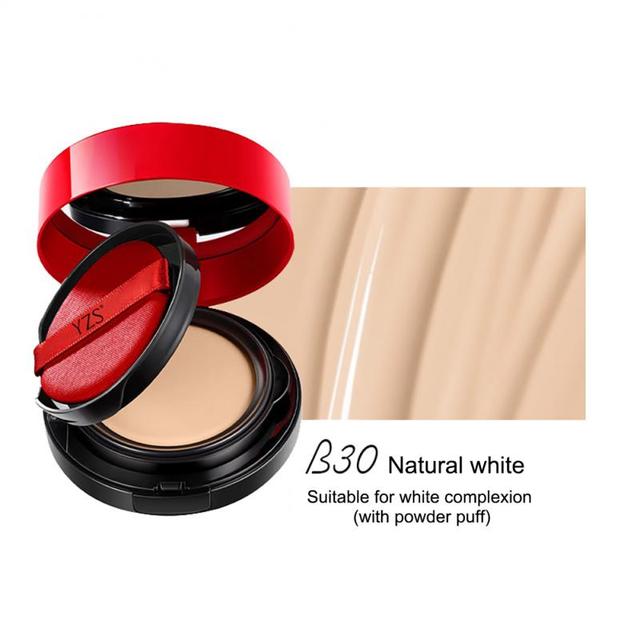 2 in 1 Air Cushion Makeup Pressed Powder Foundation Set Double Layer Whitening BB CC Cream Long Lasting Oil Control Face Makeup