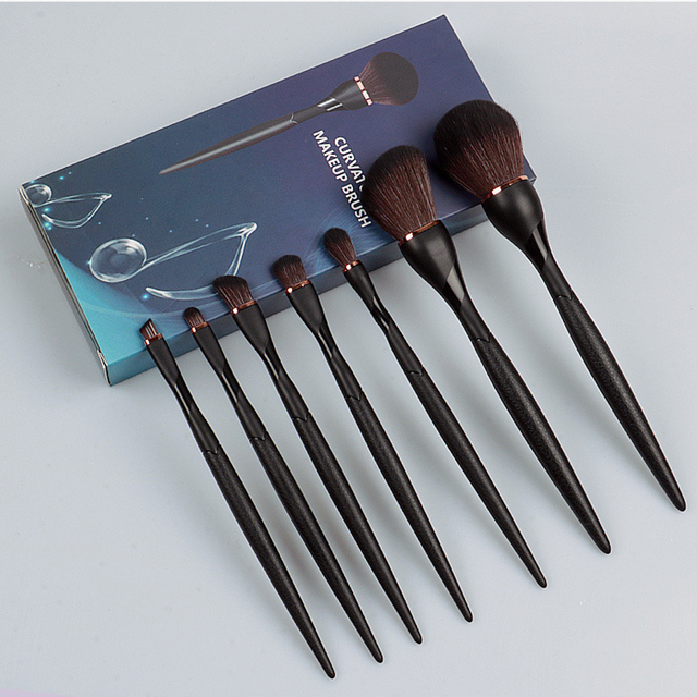 WYG BEAUTY Cosmetic Brushes Set Powder Foundation Blush Brushes Contour Eyebrows Eyeshadow Concealer Cosmetic Blending Brush Makeup