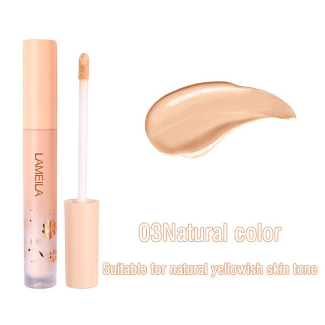 Eyes Face Concealer Liquid Cover Dark Circles Acne Natural Make Up Effect Anti Cernes Base Foundation Cream Cosmetics