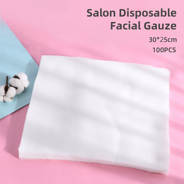 DARSONVAL 50pcs Face Gauze Facial Masks Slimming Remove Eye Pouch Facial Skin Care Mask Beauty Tools Face Gauze Mask