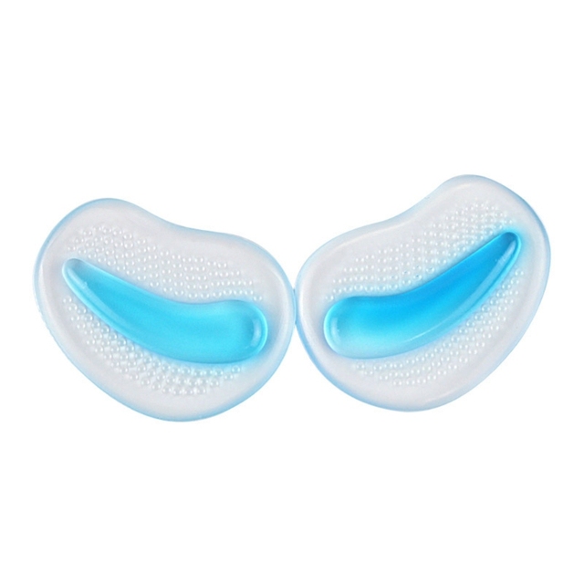 D2TA 1 Pair High Heel Soft Silicone Gel Cushions Anti-Slip Insoles Forefoot Shoe Foot Pad