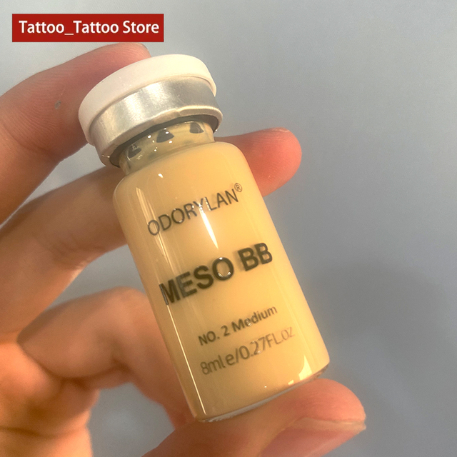 KROEN 8ml Meso Glow Cream BB Serum Effective Whitening Add Niacinamide/Peptide Base To Activate Brightening Anti-Aging