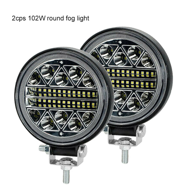 ANMINGPU 4 Inch Super Bright Led Work Light Bar 12V 24V Spot Flood Combo Led Headlights Fog Lights For Offroad Truck Car Atv 4x4