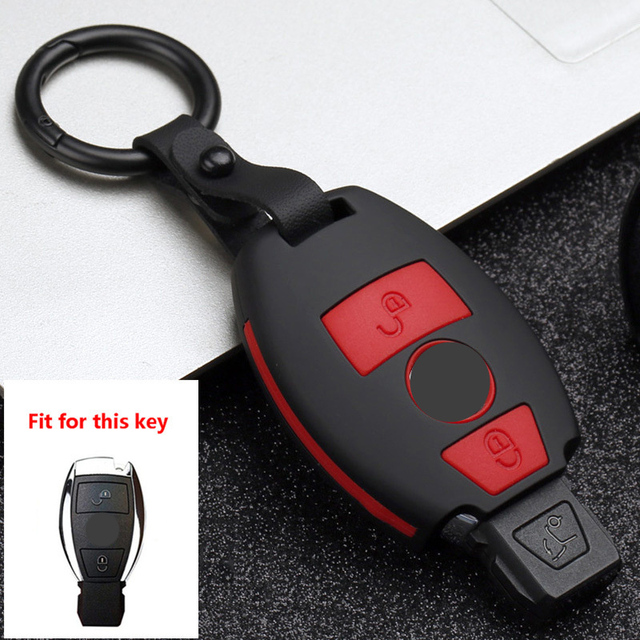 Car Key Case Cover Protector Covers Accessories For Mercedes Benz E C Class W204 W212 W176 GLC CLA GLA Car Styling