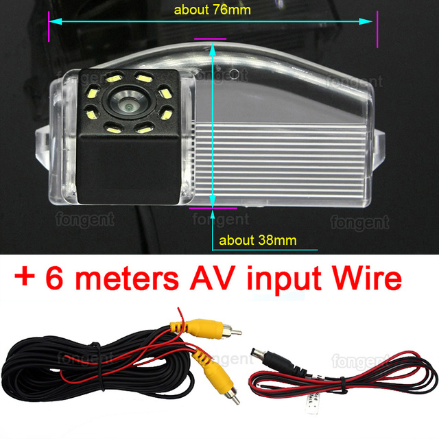 Car Rear View Parking Backup Reverse Rear View Camera Mazda 2 Mazda 3 Mazda3 Sport 2004 2005 06 2007 2008 2010 2011 2012 2013