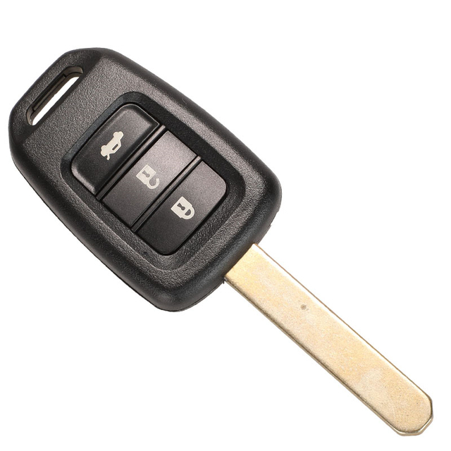 jingyuqin 2/3/4 Buttons Remote Key Shell For Honda Accord CR-V Fit XRV Vesel City Jazz Civic HRV FRV Remote Key Fob Case