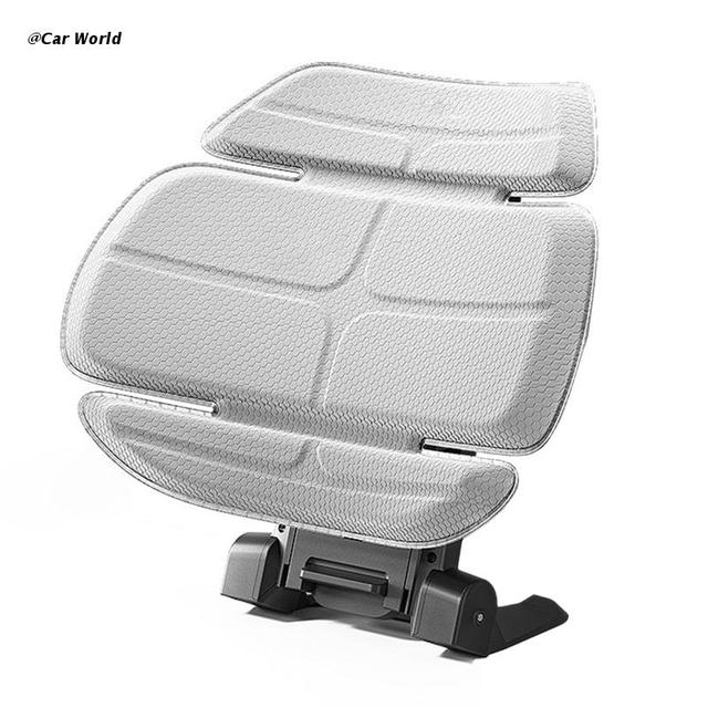 6XDB Auto Seat Back Office Support Memory Foam Lumbar Support Waist Support With Adjustable Straps