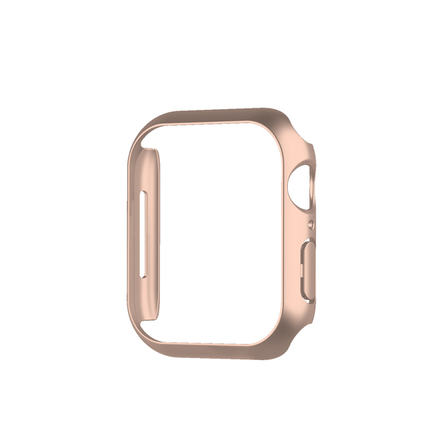 Hard PC Bumper Case Protective Frame [Without Screen Protector] Compatible with Apple Watch Series 7 45mm 41mm Accessories