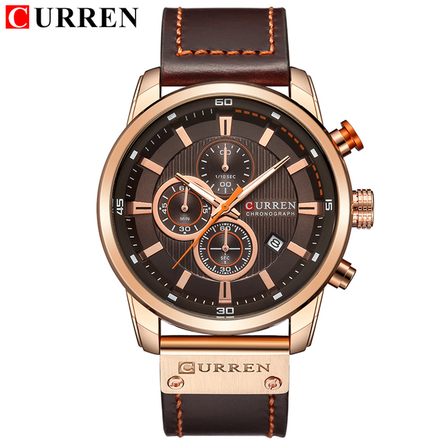 CURREN Fashion Date Quartz Men Watches Luxury Brand Male Chronograph Watch Sport Mens Wrist Watch Hodinky Relogio Masculino