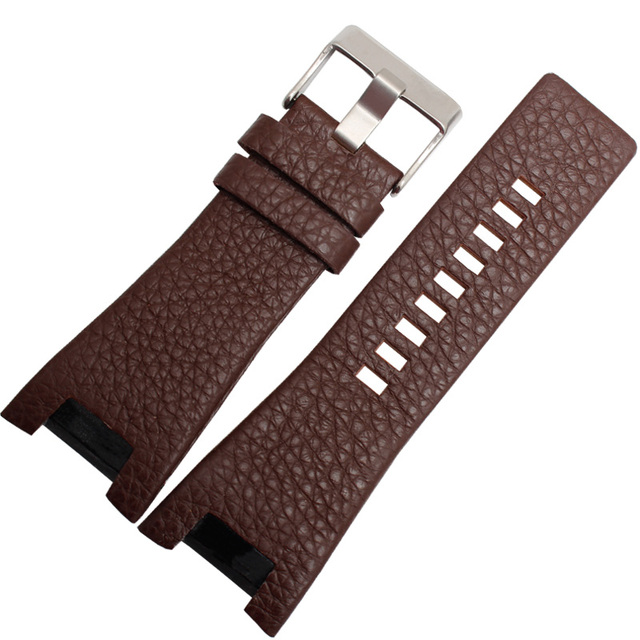 High Quality Genuine Leather Bracelet Band 32*18mm Watch Strap For Diesel Watch Band For DZ1273 DZ1216 DZ4246 DZ4247 DZ287 Strap