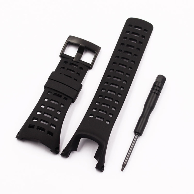 Watch Accessories Silicone Rubber Strap For Suunto Ambit 3 Peak - Ambit 2, Men's Rubber Watch Band