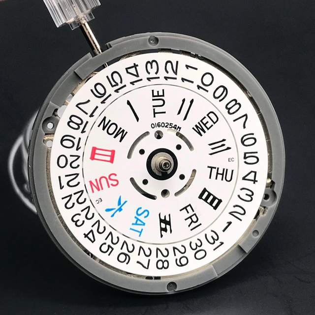 Japan Seiko NH35A Premium Mechanical Movement NH35 White dateWheel 24 Jewels Automatic Self-winding High Precision Movt Replacement