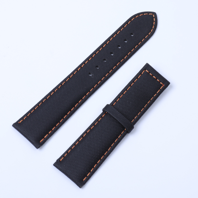 Nylon Leather Canvas Watchband for Omega Watch Band Speedmaster At150 19mm 20mm 21mm 22mm Watch Band Planet Ocean Seiko Hamilton