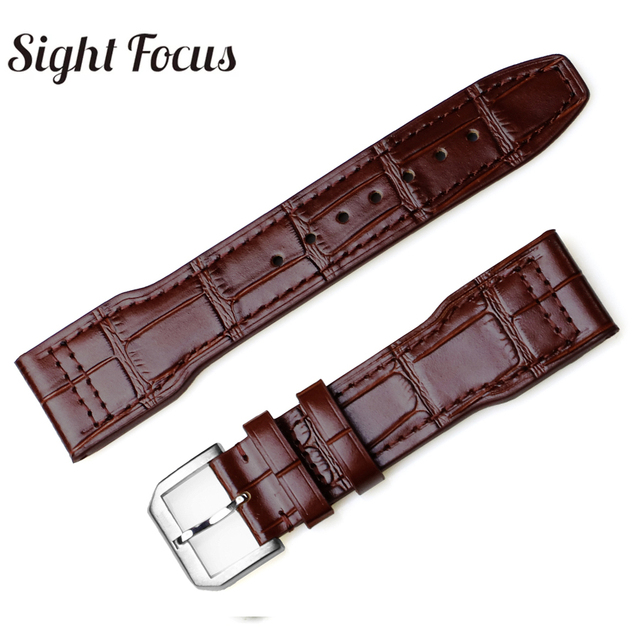 20mm 21mm 22mm Watchband for IWC Pilot Classic, Spitfire, Le Petit Prince Watch Strap Calf Genuine Leather Bracelet Watch Band