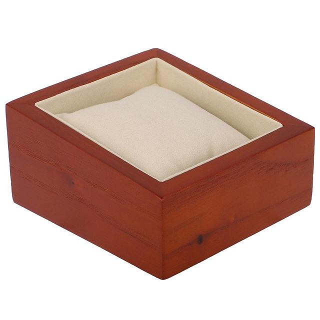 Watch packing box minimalist bracelet jewelry display container wooden organizer