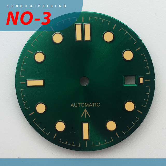 Watch dial parts 31mm surface luminous window high-end luminous dial for 8215 2836