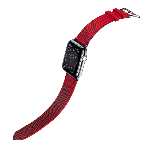 Nylon Strap for Apple Watch Band 44mm 45mm iWatch 38mm 42mm 44mm Jump One Round Bracelet for Apple Watch 7 6 5 4 3 SE