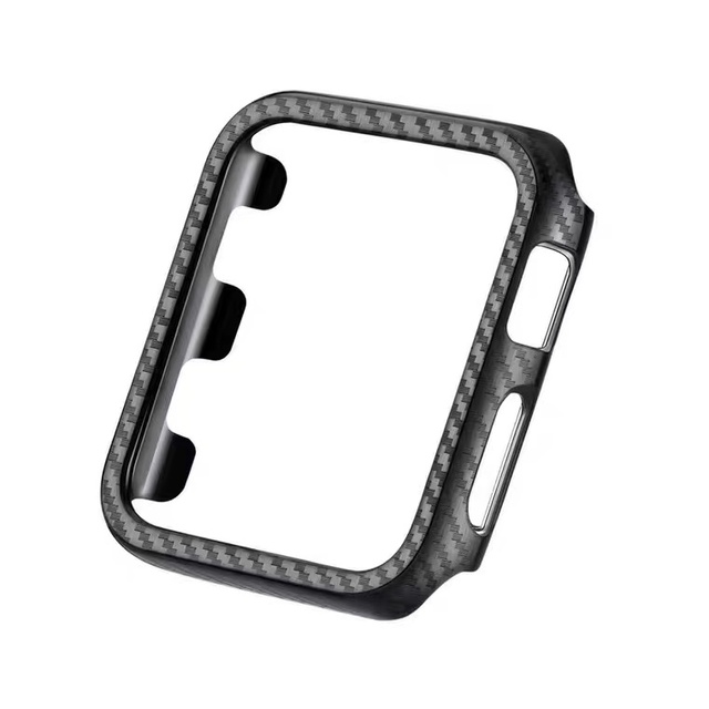 Carbon Fiber Strap + Case for Apple Watch 7 45mm 41mm Lightweight Bracelet Wristband for iWatch 6 54 SE 44mm 42mm 40mm 38mm Korea