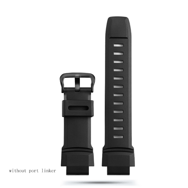 Watches Silicone Rubber Wrist Strap For Casio PROTREK PRG-260/270/550/250 PRW-3500/2500/5100 Replacement Bracelet Black 18mm