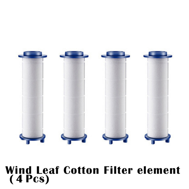 8pcs head shower filter cotton set used for cleaning and filtering shower head